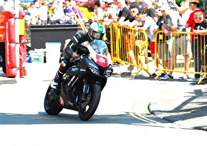 Images Dated 6th June 2016: Richard Mc Loughlin (Kawasaki) 2016 Superstock TT