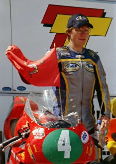 Images Dated 14th March 2019: Richard Milky Quayle (Honda) 2002 Lightweight 400 TT