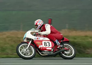 Images Dated 1st August 2021: Richard Powell (Saxon Walker Ducati) 1996 Junior Classic Manx Grand Prix