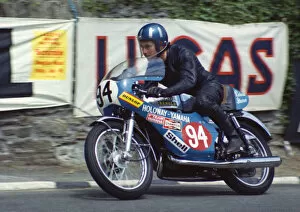 Images Dated 3rd June 2018: Richard Stevens (Yamaha) 1974 Production TT