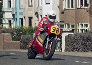 Images Dated 27th February 2020: Rick Buckler (Ducati) 1987 Senior Manx Grand Prix