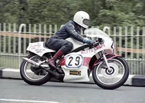 Images Dated 26th May 2021: Rick Burrows (Yamaha) 1980 Classic TT