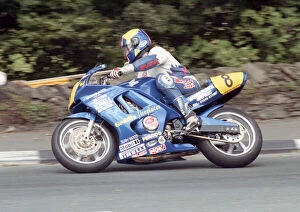 Images Dated 28th January 2021: Ricky Mitchell (Honda) 1996 Senior Manx Grand Prix