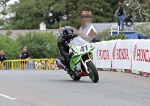 Images Dated 2nd December 2022: Rob Barber Kawasaki 2022 Classic Superbike Manx Grand Prix