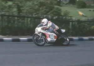 Rob Brew Prints: Rob Brew (CBG Yamaha) 1978 Lightweight Manx Grand Prix