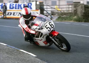 Images Dated 3rd February 2022: Rob Brew (Yamaha) 1980 Classic TT