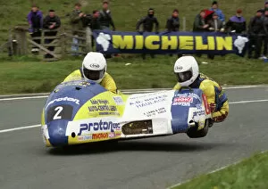 Images Dated 15th July 2011: Rob Fisher at the Bungalow: 1995 Sidecar Race B