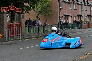Rob Handcock & Basil Bevan (Baker Honda) 2014 Sidecar TT