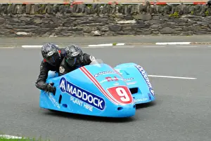 Rob Handcock & Basil Bevan (Shelbourne Honda) 2013 Sidecar TT