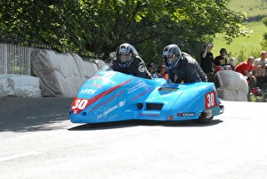 Rob Handcock & Ken Edwards (Shelbourne) 2009 Sidecar TT