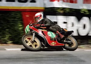 Images Dated 23rd December 2021: Rob Hanna (Purvis Rotax) 1984 Junior TT