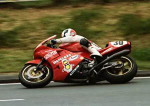 Images Dated 10th September 2019: Rob Haynes (Ducati) 1989 Formula One TT