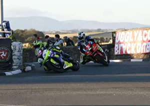 Rob Hodson (BMW) & Ivan Lintin (Kawasaki) 2018 Southern 100