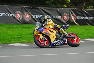 Rob Hodson (PRF Suzuki) 2015 Senior Manx Grand Prix
