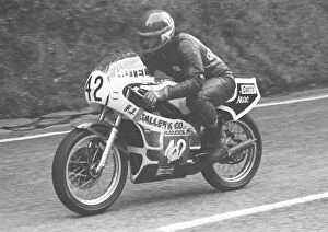 Images Dated 20th September 2021: Rob McElnea (Yamaha) 1979 Newcomers Junior Manx Grand Prix