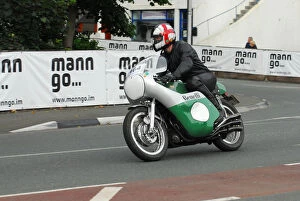 Images Dated 24th August 2013: Robert Dalloway (Benelli) 2013 Classic TT Parade Lap