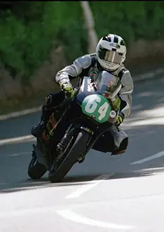 Robert Dunlop Prints: Robert Dunlop (Crossan Honda) 2002 Ultra Lightweight TT