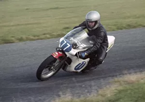 Images Dated 7th September 2020: Robert Faragher (Yamaha) 1982 Jurby Airfield
