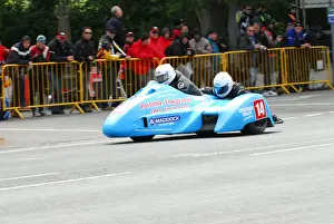 Robert Handcock & Aki Aalto (Baker Honda) 2015 Sidecar TT