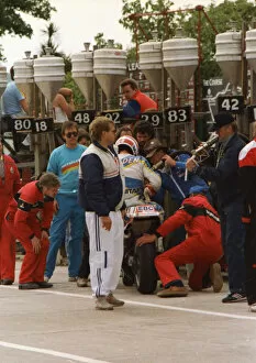 Images Dated 13th March 2019: Robert Holden (Honda) 1990 Formula One TT