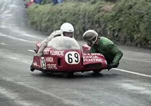 Images Dated 3rd January 2020: Robert Smith & Mick Wortley (Imp) 1978 Sidecar TT