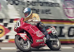 Images Dated 20th March 2020: Robert Talton (Honda) 1987 Formula Two TT