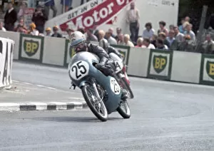 Images Dated 10th January 2021: Robin Udall (Honda) 1967 50cc TT