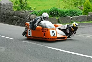 Images Dated 30th May 2015: Rod Bellas & Dean Kilkenny (BLR Imp) 2015 Pre TT Classic