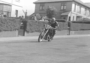 Images Dated 3rd May 2020: Rod Coleman (AJS} 1952 Junior TT