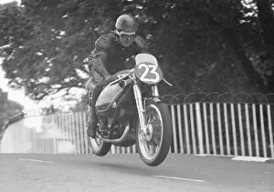 Images Dated 11th March 2022: Rod Coleman (AJS) 1954 Senior TT
