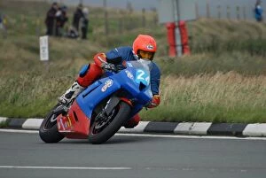 Images Dated 27th August 2008: Rodger Wibberley (Kawasaki) 2008 Junior Manx Grand Prix