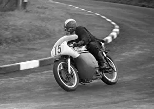 Images Dated 24th June 2020: Rodney Mahon (Norton) 1963 Senior Manx Grand Prix