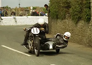 Roger Allen & Sue Allen (Norton) 1988 Pre TT Classic