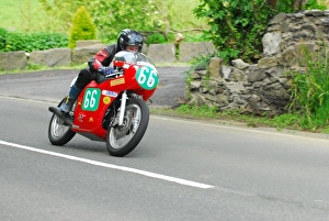 Images Dated 30th May 2015: Roger Birkenhead (Ducati) 2015 Pre TT Classic