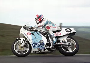 Roger Burnett (Durex Suzuki) 1990 Senior TT