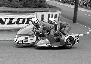 Roger Dutton & Tony Wright (Triumph) 1974 750 Sidecar TT