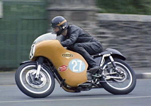 Images Dated 24th March 2021: Roger Haddock (AJS) 1972 Junior Manx Grand Prix