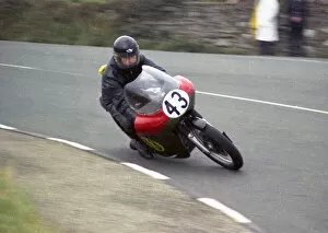 Images Dated 13th May 2021: Roger Haddock (Cowles Matchless) 1974 Senior Manx Grand Prix