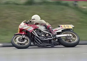 Images Dated 1st June 2022: Roger Hurst (Yamaha) 1986 Senior TT