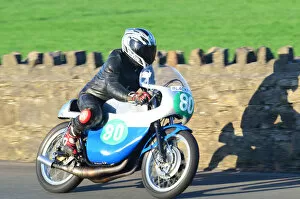 Images Dated 6th June 2020: Roger Jones (Suzuki) 2012 Pre TT Classic
