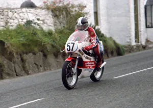 Images Dated 17th March 2019: Roger Luckman (Wilson & Collins Yamaha) 1974 Junior Manx Grand Prix