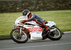Images Dated 17th March 2019: Roger Luckman (Wilson & Collins Yamaha) 1974 Junior Manx Grand Prix