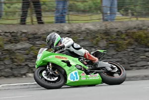 Images Dated 6th January 2021: Roger Maher (Suzuki) 2010 Supersport TT