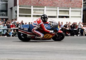 Images Dated 11th July 2019: Roger Marshall (Honda) 1984 Senior TT