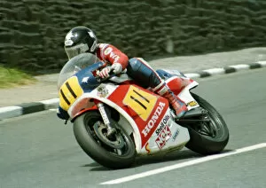 Images Dated 31st August 2019: Roger Marshall (Honda) 1984 Senior TT