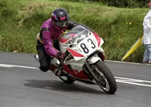 Images Dated 9th July 2021: Roger Smith (Yamaha) 1993 Senior TT