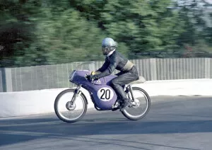 Images Dated 9th January 2021: Roger Stopford (Heldun) 1968 50cc TT