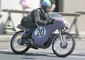 Images Dated 11th January 2021: Roger Stopford (Heldun) 1968 50cc TT