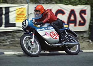Images Dated 3rd June 2018: Roger Sutcliffe (Crooks Suzuki) 1974 Production TT