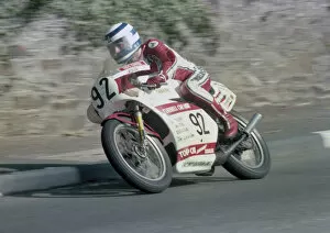 Images Dated 2nd September 2020: Roger White (Yamaha) 1982 Senior Manx Grand Prix